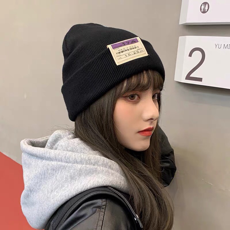 Mũ len beanie, nón len nam nữ chất len co giãn phong cán hàn quốc - Tumie Store