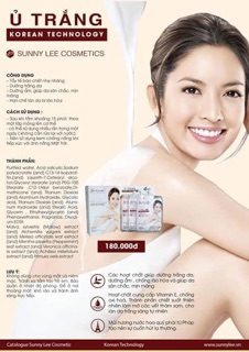 Ủ TRẮNG BODY SUNNY LEE