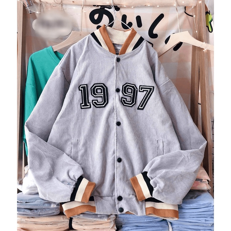 Áo Khoác Bomber Nữ Nhung Tam 1997 Siêu Đẹp [ HÌNH THẠT SẢN PHẨM]  - ĐĂNG QUANG FASHION