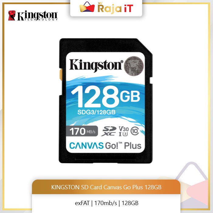 Thẻ Nhớ Vải Canvas Kingston Sd 128gb | BigBuy360 - bigbuy360.vn