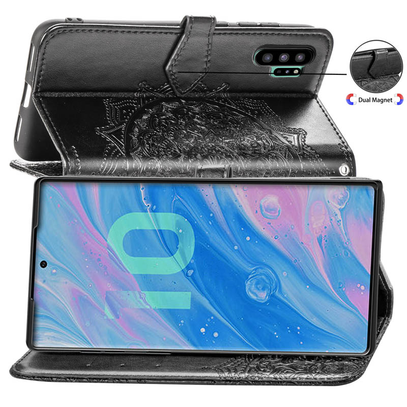 MANDALA Bao Da Đa Năng Thời Trang Cao Cấp Cho Điện Thoại Samsung Galaxy Note 20 Ultra 10 Pro 9 8 A2 Core A6S A8S G530 Grand Prime