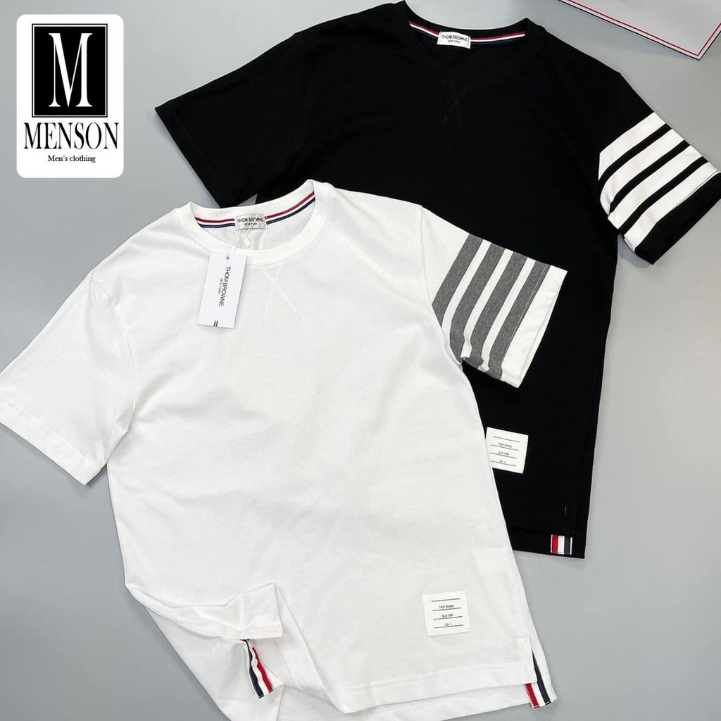 ⭐️SIÊU PHẨM⭐️Áo Sơ Mi Nam THOM Cộc Tay Kẻ Sọc Chất Mát Mùa Hè - Áo Sơ Mi Nam hàng hiệu cao cấp MENSON M6020 | BigBuy360 - bigbuy360.vn