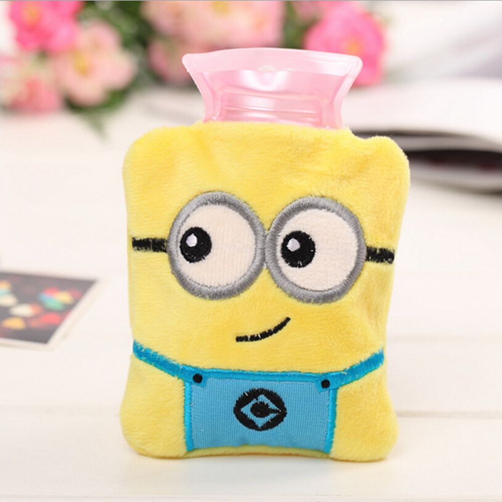 Túi chườm nước nóng giữ ấm tay chống bể họa tiết hoạt hình dễ thương thiết kế nhỏ gọn cho nữ