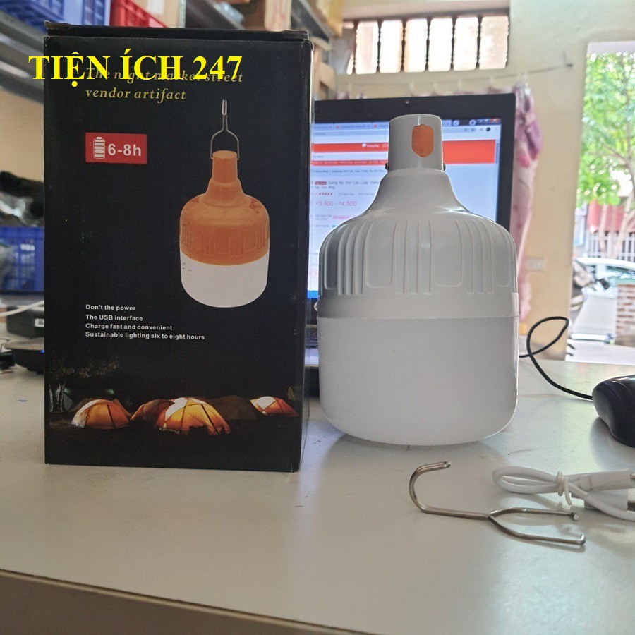 Bóng Đèn Tích Điện, Bóng Đèn Siêu Sáng, Tiết Kiệm 20W và 40W