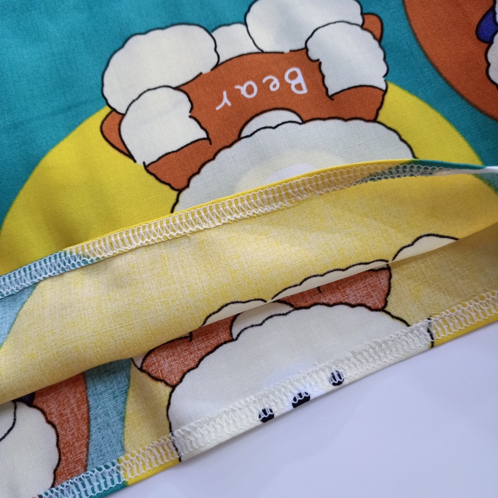 Bộ lanh bé trai đùi sát nách 8-26kg Taravn TA-4ĐSNBT, đồ bộ tole 2 da loại 1 mịn mát, đường may kỹ