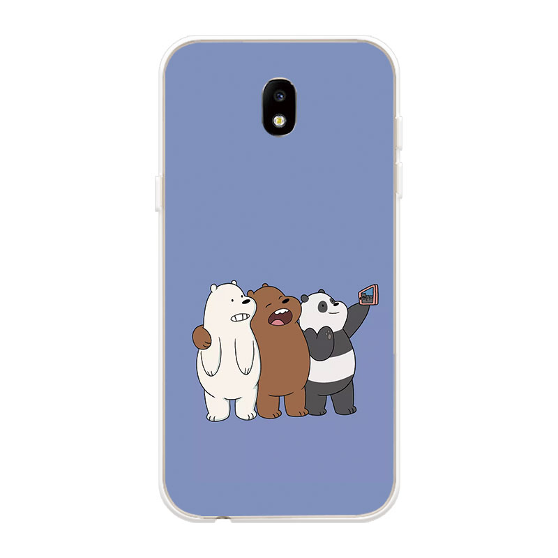 Ốp Lưng TPU Mềm Samsung Galaxy J3 Pro J5 Pro J7 Pro 2017  Three Bare Bears 3