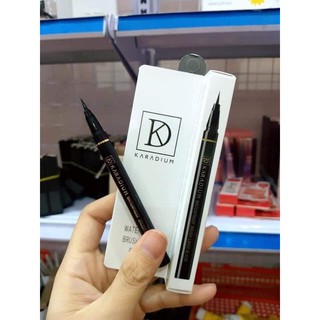 Kẻ mắt dạ Karadium waterproof brush liner black Hàn quốc