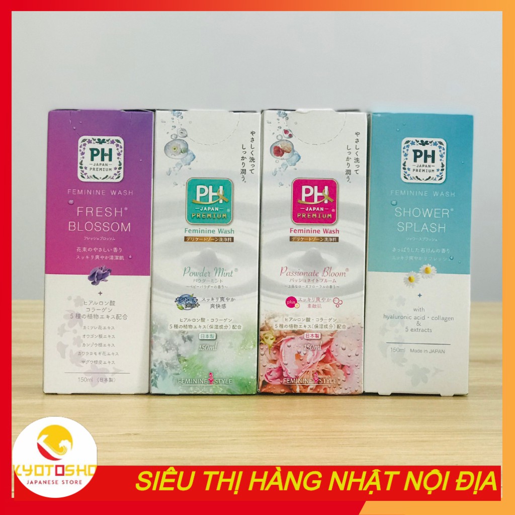 Dung dịch vệ sinh phụ nữ PH Care Premium Nhật Bản 150ml