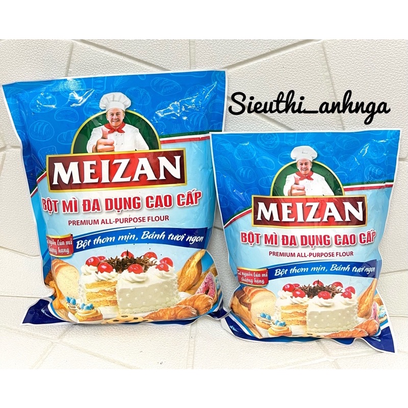 BỘT MÌ ĐA DỤNG CAO CẤP MEIZAN Gói 500g/1Kg