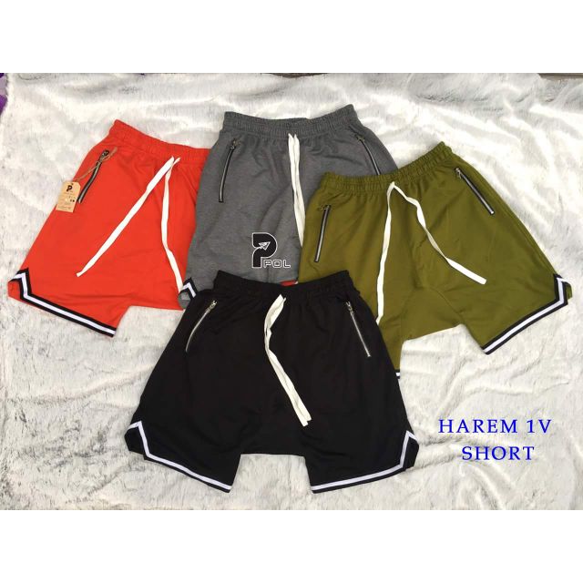 Short harem V ( quần đùi dạng V và đáy thụng)