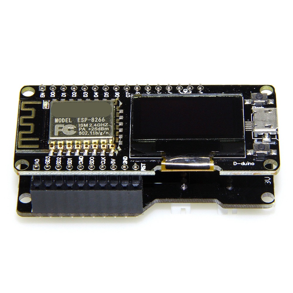 Mô-đun Mở Rộng Esp8266 12f Wifi & 1.3 Inch 0.96 Inch Oled + Tấm Đế