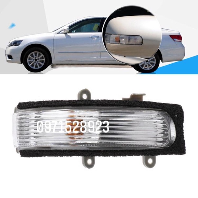 Đèn xi nhan gương toyota vios corolla camry yaris hàng oem 2008-2013