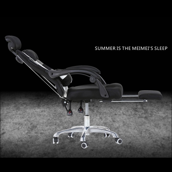 Ghế văn phòng, Ngả lưng + duỗi chân ngủ trưa, có bánh xe | BigBuy360 - bigbuy360.vn