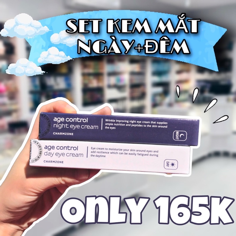 SET KEM MẮT NGÀY VÀ ĐÊM của CHARMZONE