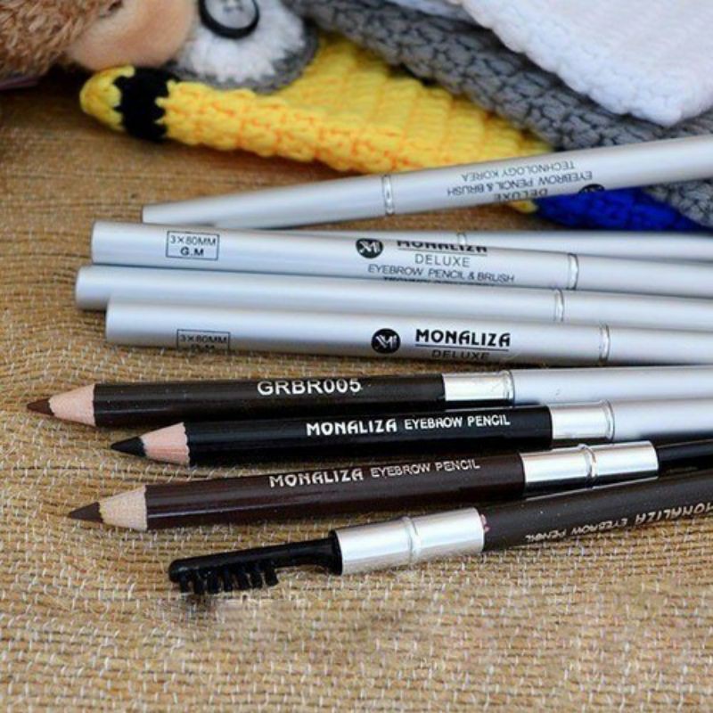 Chì Kẻ Chân Mày MONALIZA DELUXE EYEBROW PENCIL & BRUSH | BigBuy360 - bigbuy360.vn