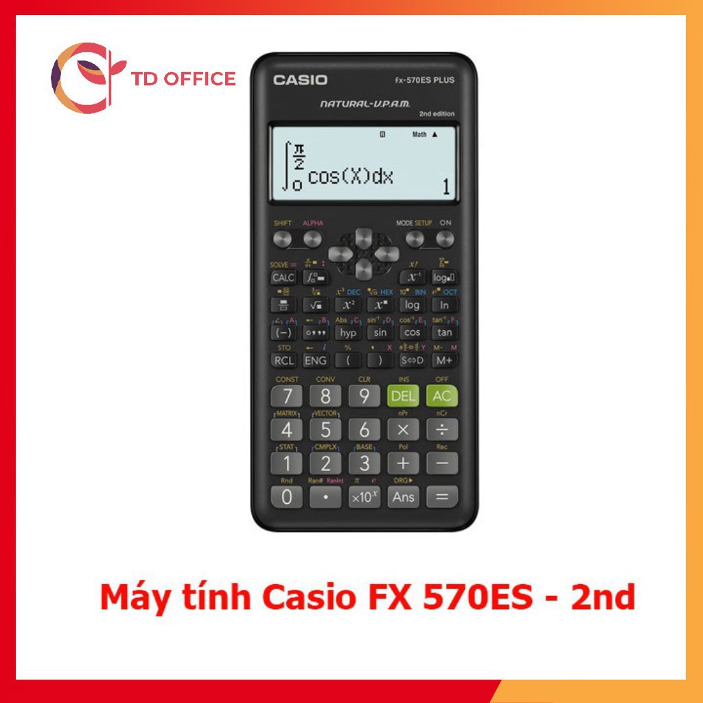Máy tính Học Sinh Casio FX 570ES Plus 2nd Editon - Máy tính Cầm Tay Casio 570 ES Plus