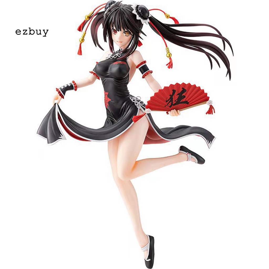 Mô Hình Nhân Vật Tokisaki Kurumi Hoạt Hình Anime Viền Mịn Trang Trí