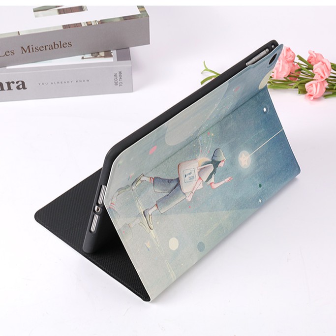 Bao Da iPad - Ốp iPad 2 3 4 iPad gen6 gen5 pro 10.5 iPad 8th 7th 10.2 iPad air4 air3 air2 air1 2020 iPad mini 5 4 3 2 1 2019 pro 9.7 2018 Bao da bảo vệ bằng da PU chống sốc