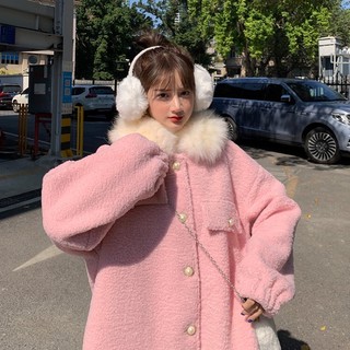 ODER ÁO KHOÁC DẠ CỔ LÔNG DÀY DẶN ULZZANG