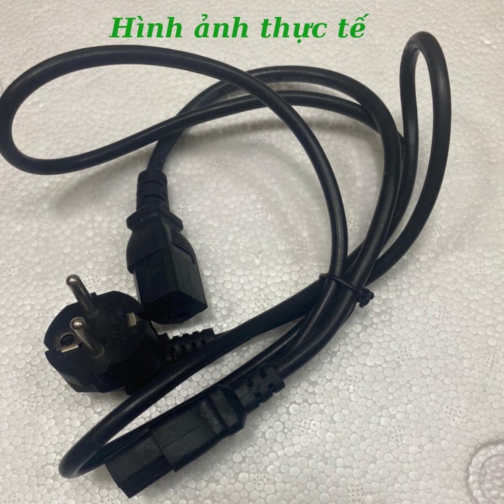 Dây điện nguồn máy chế biến sữa đậu nành Gali, 1 phích cắm, 2 chuôi ghim cấu tạo dây đồng và nhựa hàng nhập khẩu Alate