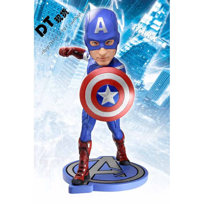 Mô Hình Nhân Vật Captain America Phiên Bản Q