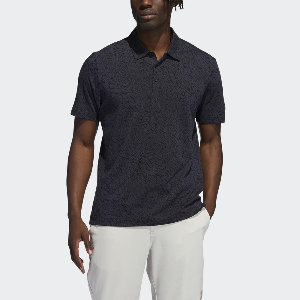 Áo Polo adidas GOLF Nam Áo Polo Three Below Adicross Màu xám GU6337