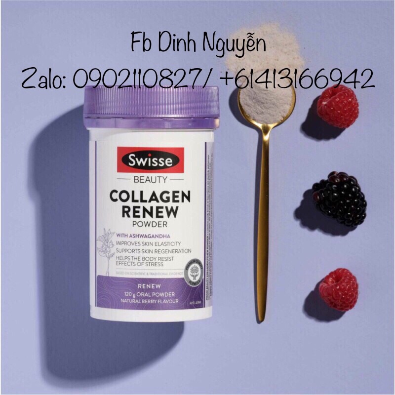 Bột Swisse Collagen Renew Powder 120gram