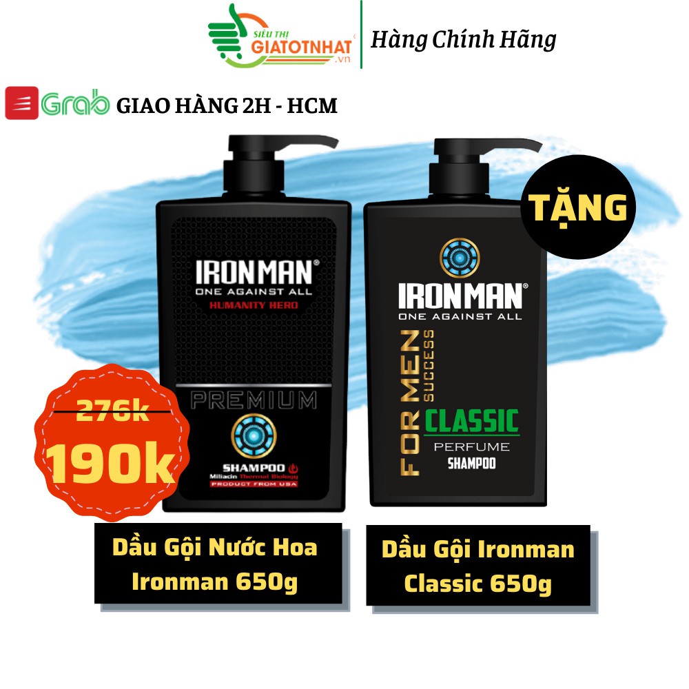 Dầu gộị hương nước hoa nam Humanity 650g + dầu gội nước hoa For Boss Classic 650g