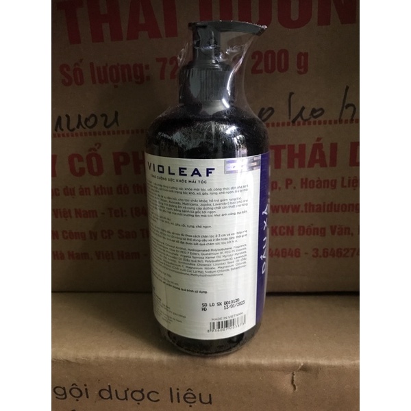 Dầu Xả Dược Liệu Violeaf 480ml- Sao Thái Dương