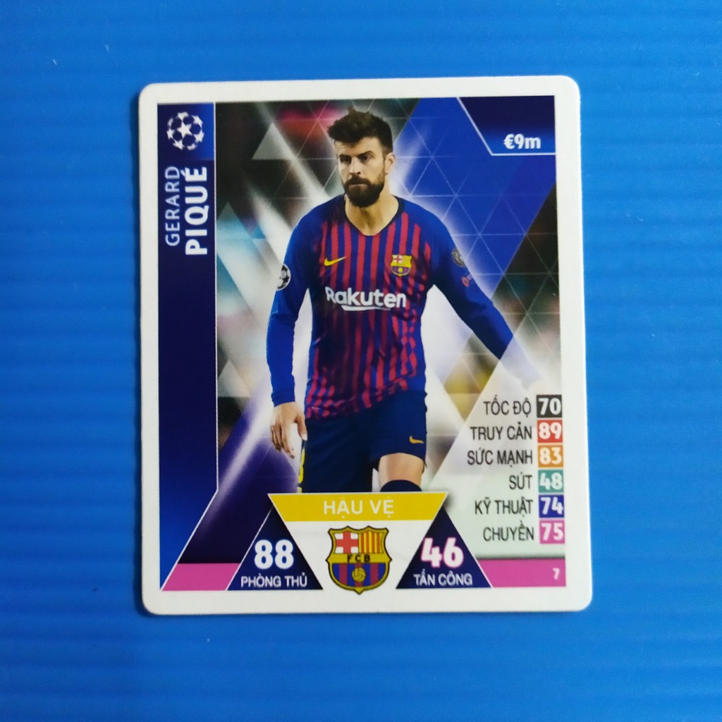 [Một Thẻ ] [No.1-&gt;20 mùa 18-19] Thẻ cầu thủ bóng đá Poca Match Attax 2019 2nd như ảnh &amp; mô tả [giá theo độ mới và hiếm]