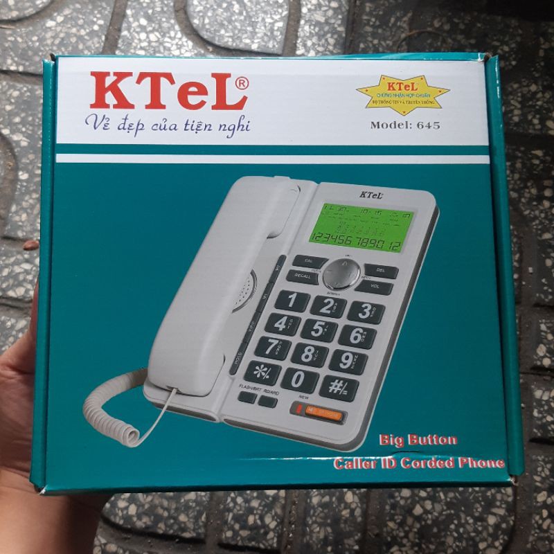 Điện Thoại Để Bàn KTel 645