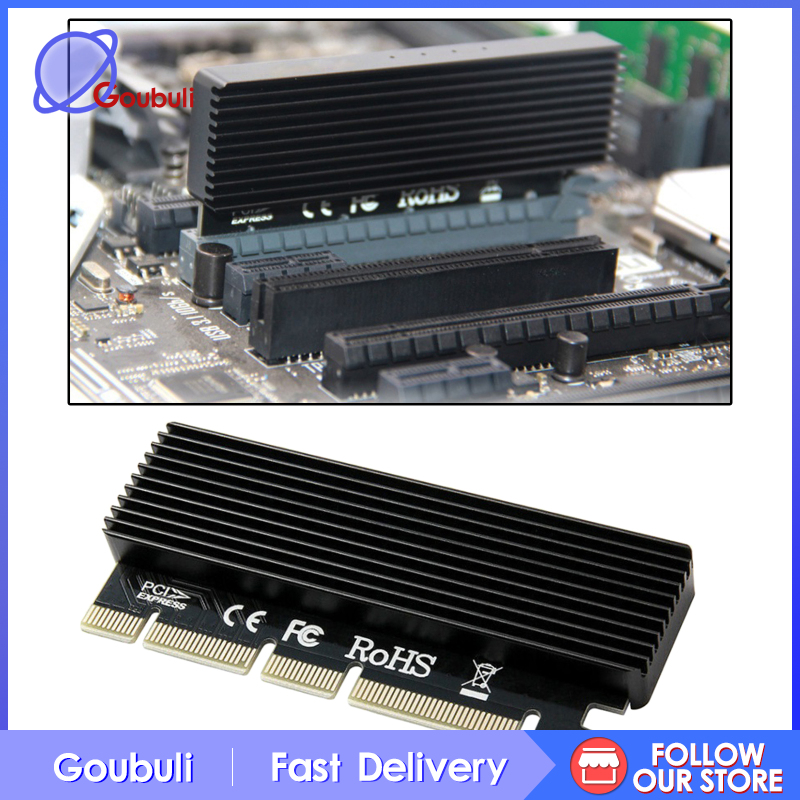 [Goubuli]PCIe NVMe M.2 NGFF SSD to PCI-E PCI express 3.0 x4 x8 x16 adapter For 2280