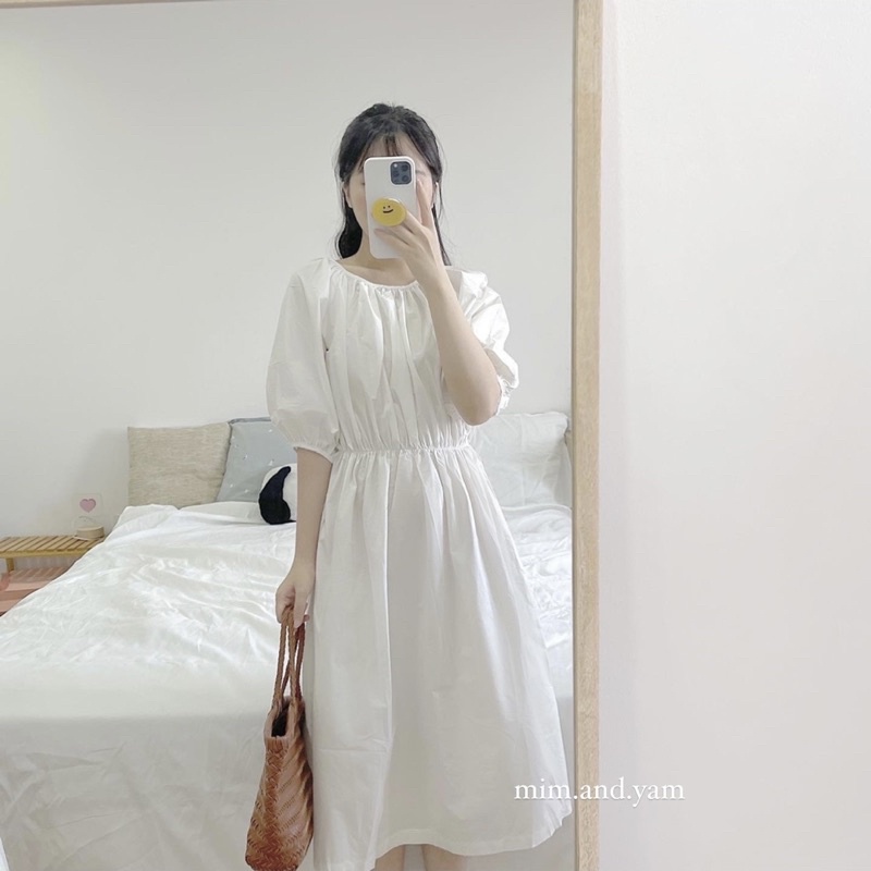 Váy thô 3 màu cổ sen rời