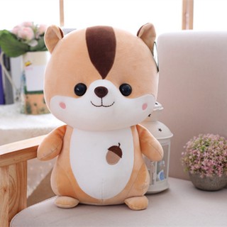 Dễ Thương Sóc Dễ Thương Sang Trọng Đồ Chơi Phần Mềm Búp Bê Chuột Động Vật Nhỏ Búp Bê Ragdoll Quà Tặng Trẻ Em Búp Bê Siêu Dễ Thương [IU Bay Baby House]