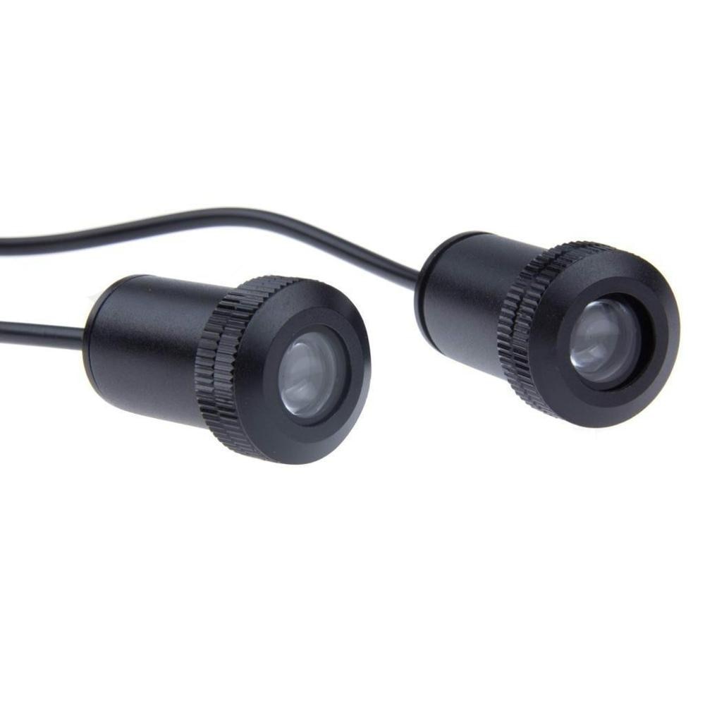 Set 2 Đèn laser Chiếu logo Gắn Cửa Xe Hơi mitsubishi