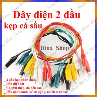 Dây Kẹp Cá Sấu 2 Đầu 45CM