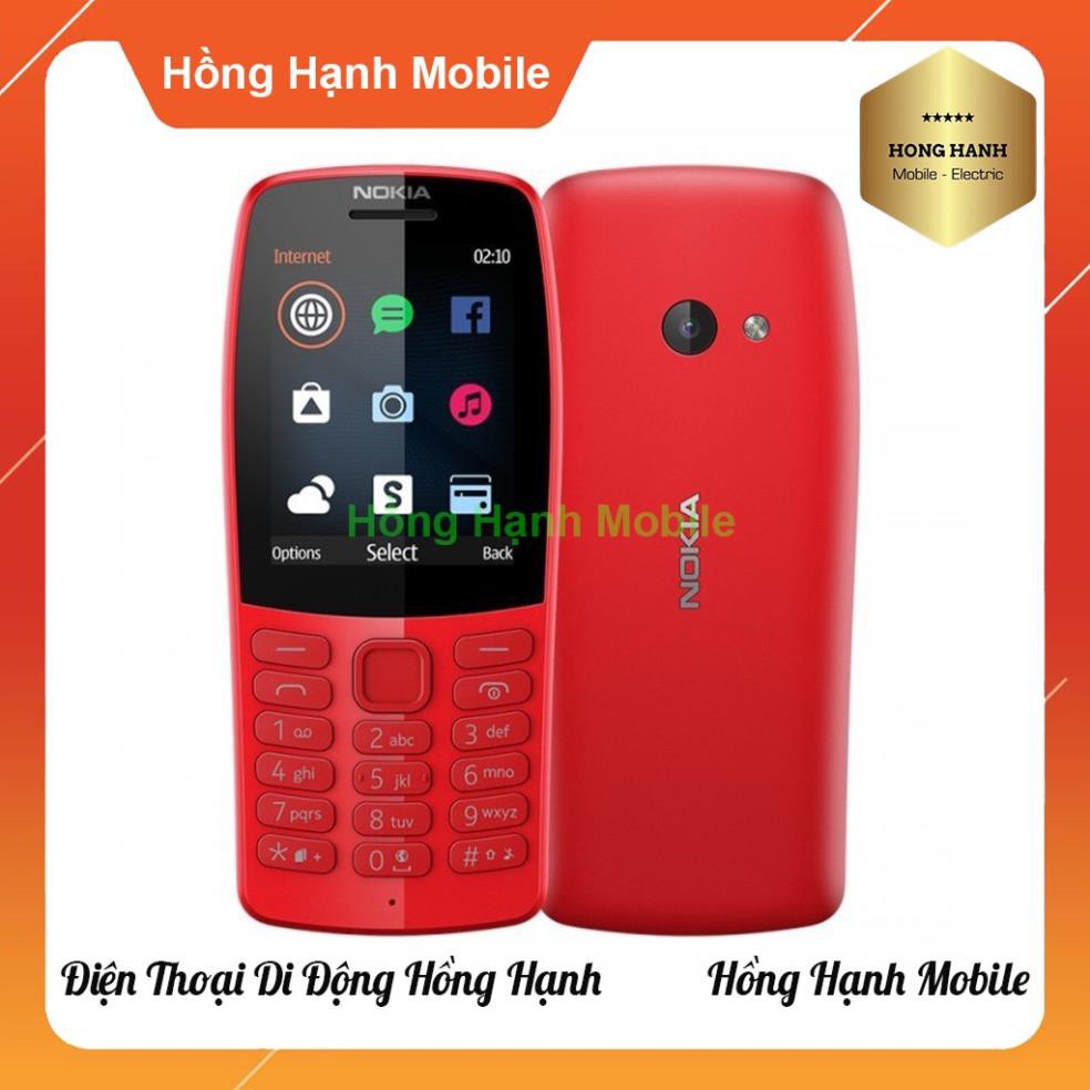 Điện Thoại Nokia 210 2 Sim - Hàng Chính Hãng Nguyên Seal Fullbox Mới 100% - Điện Thoại Hồng Hạnh