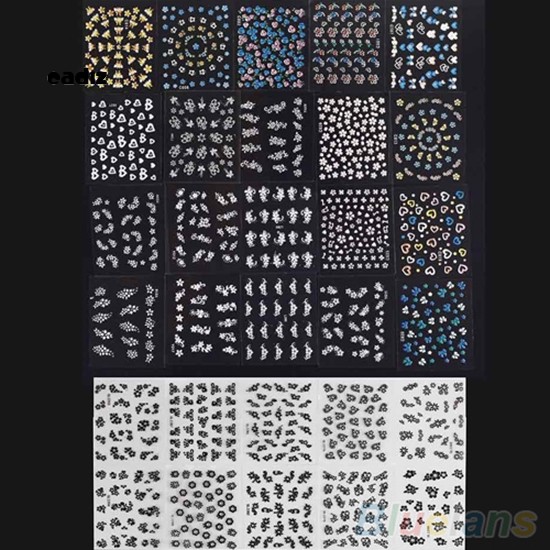 [Hàng mới về] Set 30 Tấm Decal Nước Dán Móng Nghệ Thuật