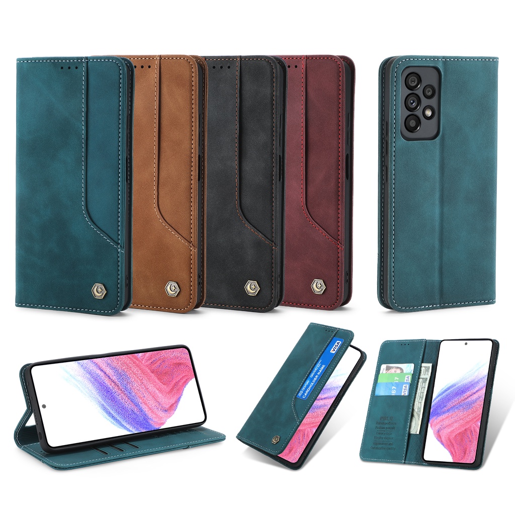 Case for Samsung Galaxy A73 / A53 / A33 / A23 / A13 / A02S / M52 Ốp Ốp Bao Da Điện Thoại Cho