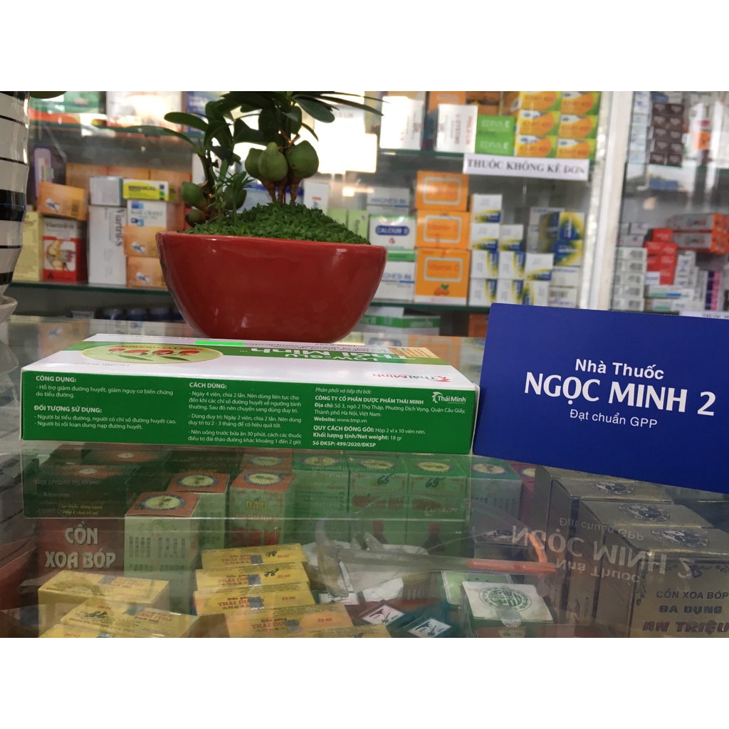 ✅ [Chính Hãng] Low-Glu Thái Minh Hỗ trợ giảm đường huyết, giảm nguy cơ biến chứng do tiểu đường.