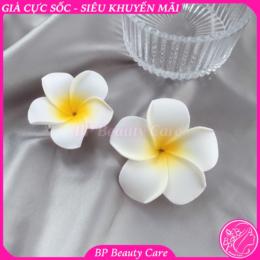 Kẹp tóc hoa sứ xinh yêu thời trang cài tóc đi biển cho các nàng