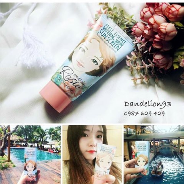 Kem chống nắng rosie seoulrose SPF45+++ date/2024