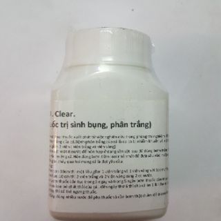 Sình bụng phân trắng cho cá CLEAR Thái