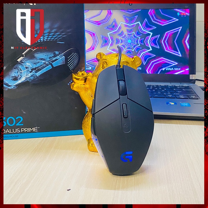Chuột máy tính pc gaming có dây mouse logitech g302 chuột vi tính chuyên game