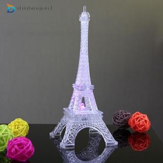 Đèn ngủ hình tháp Eiffel nhiều màu