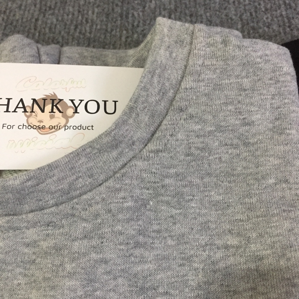 (Tặng kèm Decal) Áo Sweater trơn Nam Nữ Colorful màu Trắng/ Xám/ Đen chất vải thun nỉ dày dặn, form rộng thoải mái- S01 | BigBuy360 - bigbuy360.vn