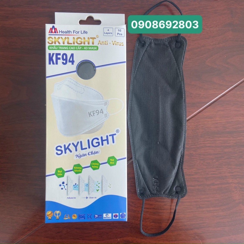 Khẩu Trang 4D  Landmask SKYLIGHT , Giấy Lọc Kháng Khuẩn