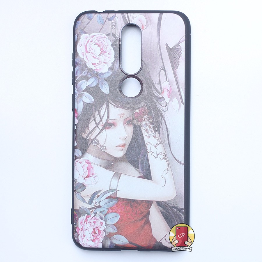 FREESHIP 99K TOÀN QUỐC_Ốp lưng Nokia X5 dẻo đen in hình Phần B