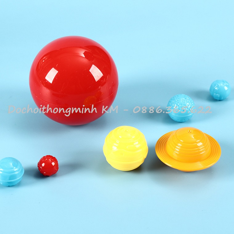 Đồ chơi lắp ghép Mô hình hệ mặt trời 9 hành tinh