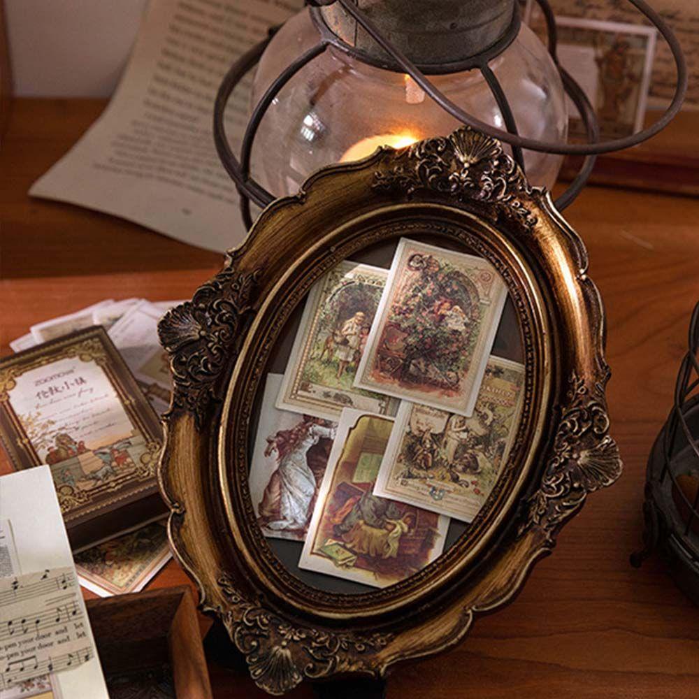 Bộ 60 tờ sticker MMULCK dán trang trí sổ tay DIY hình lâu đài cổ tích London